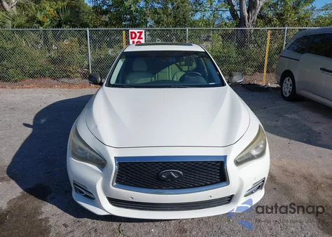 2014 Infiniti Q50 Premium из США, поврежденный, VIN JN1BV7AP0EM674683